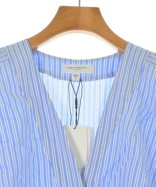 EQUIPMENT（エキプモン）ワンピース 青 サイズ:0(XS位) レディース/2200631162315