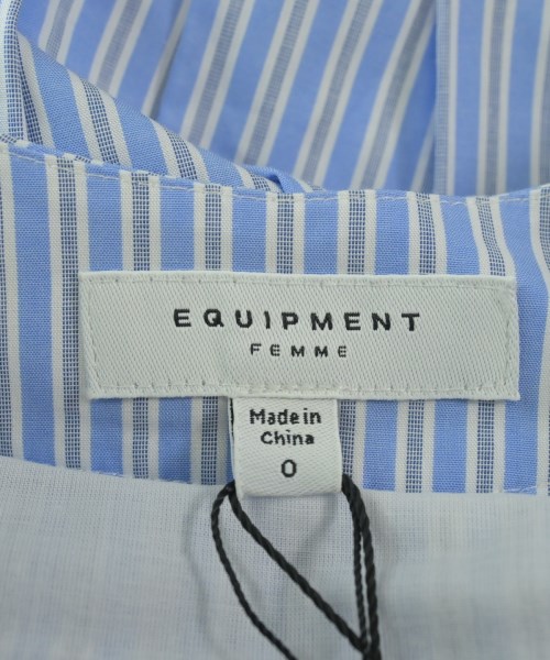EQUIPMENT（エキプモン）ワンピース 青 サイズ:0(XS位) レディース/2200631162322