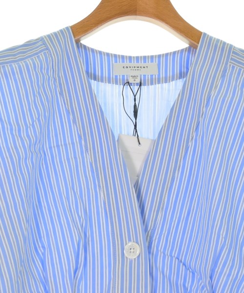 EQUIPMENT（エキプモン）ワンピース 青 サイズ:0(XS位) レディース/2200631162322