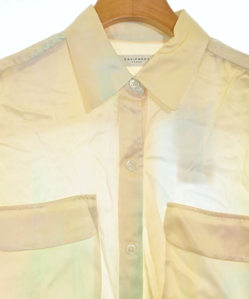 EQUIPMENT（エキプモン）カジュアルシャツ 黄 サイズ:XS レディース/2200631162919
