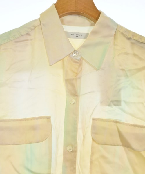 EQUIPMENT（エキプモン）カジュアルシャツ 黄 サイズ:S レディース/2200631162926