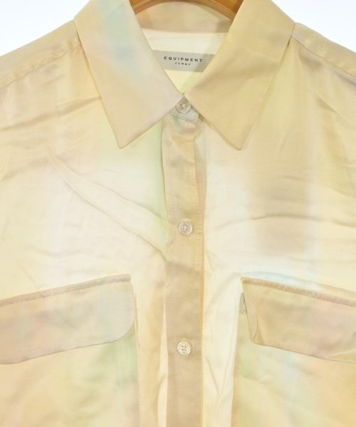 EQUIPMENT（エキプモン）カジュアルシャツ 黄 サイズ:XS レディース/2200631163039