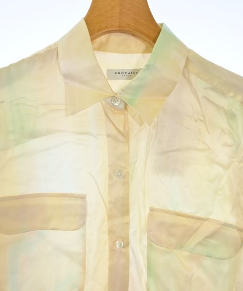 EQUIPMENT（エキプモン）カジュアルシャツ 黄 サイズ:S レディース/2200631163046