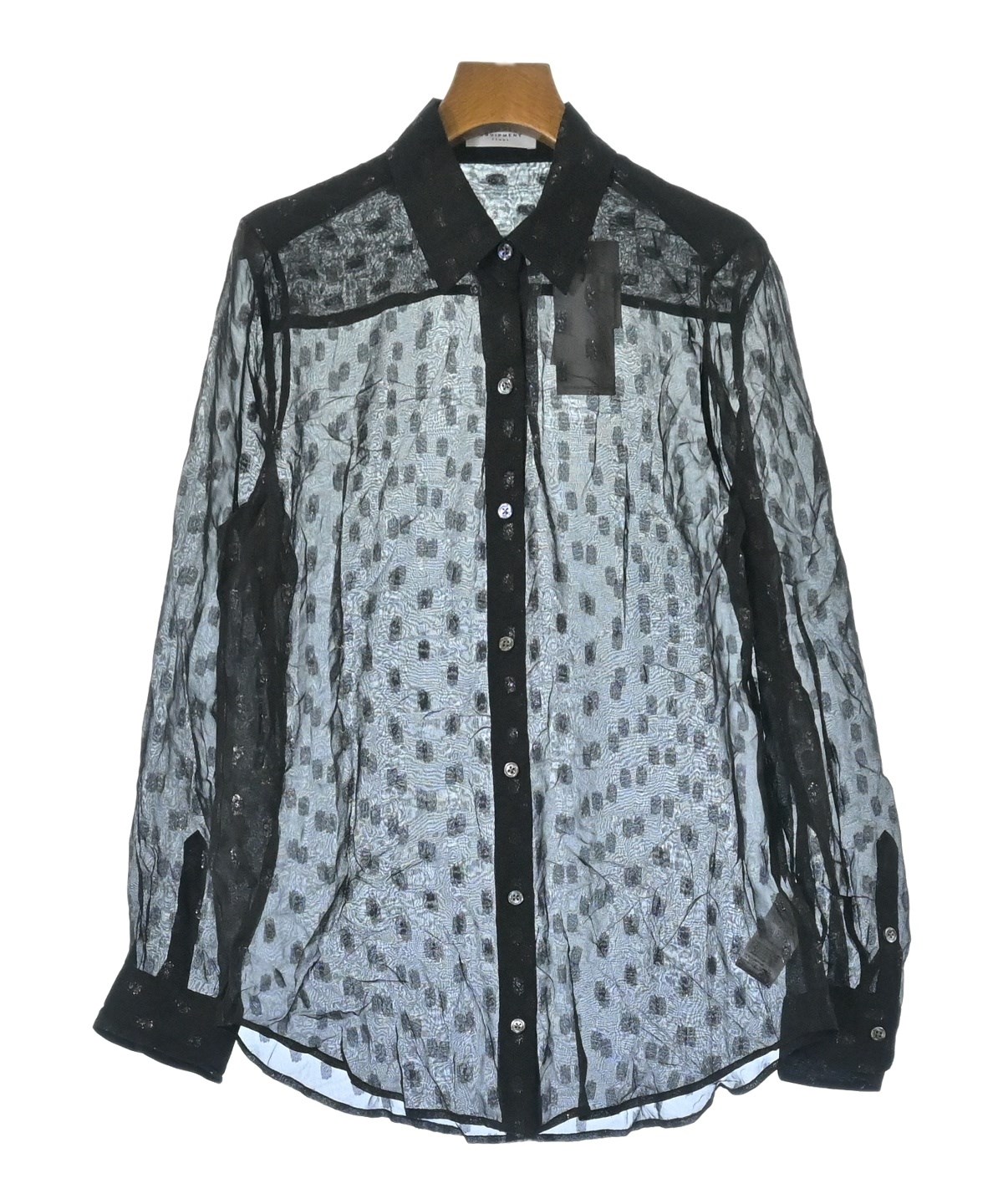 EQUIPMENT（エキプモン）カジュアルシャツ 黒 サイズ:S レディース