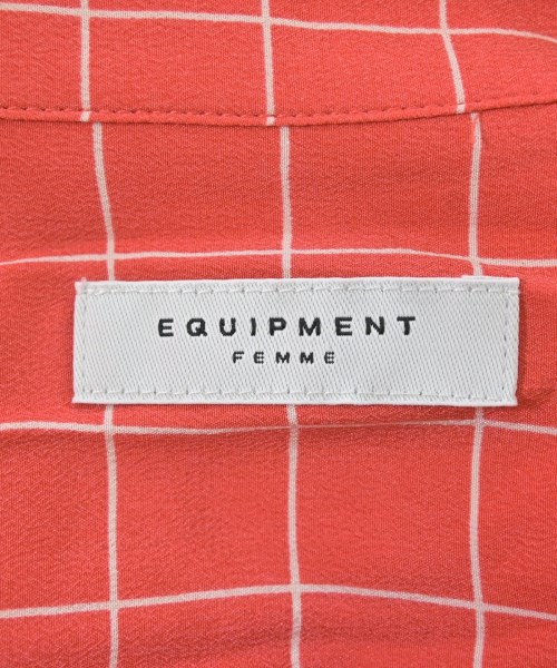 EQUIPMENT（エキプモン）ワンピース 赤 サイズ:XS レディース/2200631163169