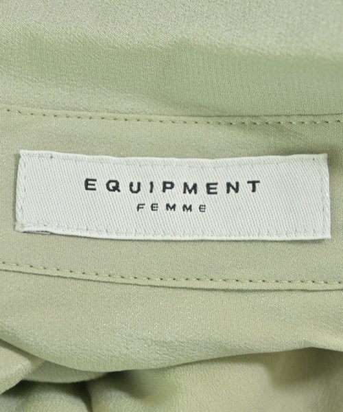 EQUIPMENT（エキプモン）ワンピース 緑 サイズ:XS レディース