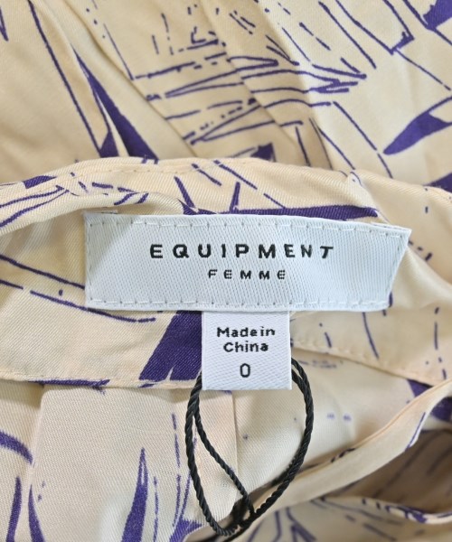 EQUIPMENT（エキプモン）ワンピース ベージュ サイズ:0(XS位) レディース/2200631163350