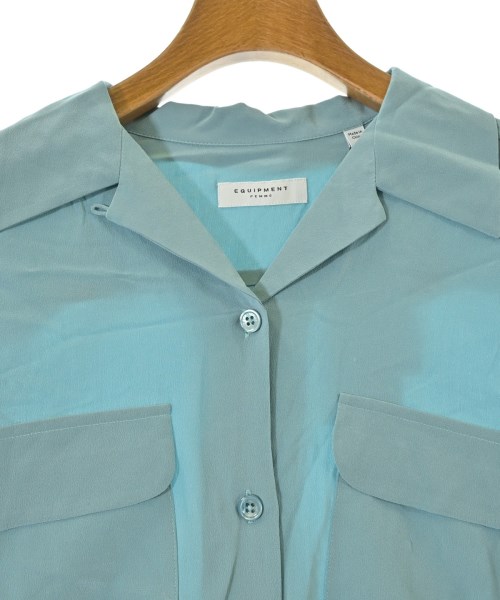 EQUIPMENT（エキプモン）カジュアルシャツ 緑 サイズ:XS レディース/2200631163435