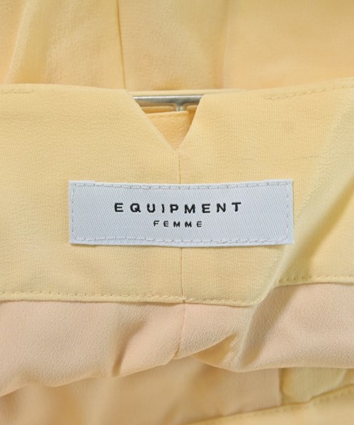 EQUIPMENT（エキプモン）その他 黄 サイズ:0(XS位) レディース/2200631163619