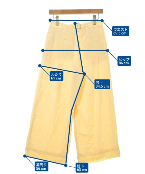 EQUIPMENT（エキプモン）その他 黄 サイズ:0(XS位) レディース/2200631163626