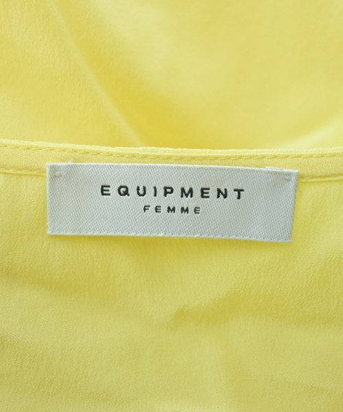 EQUIPMENT（エキプモン）カジュアルシャツ 黄 サイズ:XS レディース/2200631164913