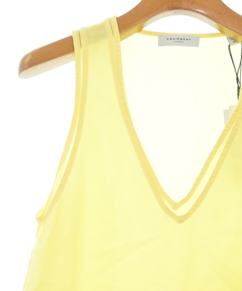EQUIPMENT（エキプモン）カジュアルシャツ 黄 サイズ:XS レディース/2200631164913