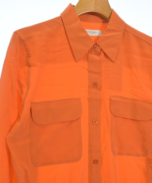 EQUIPMENT（エキプモン）カジュアルシャツ オレンジ サイズ:XS レディース/2200631164944