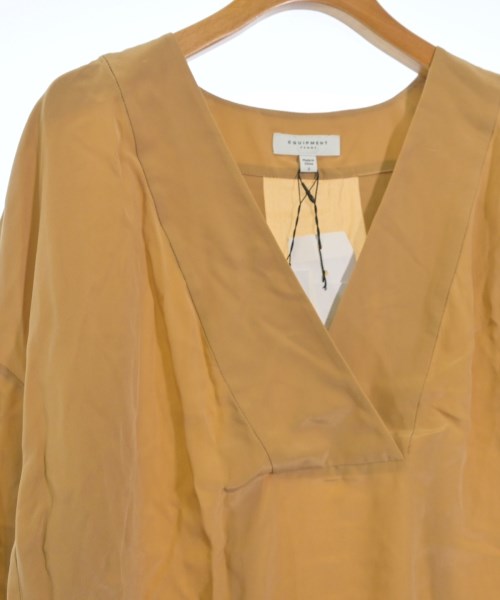 EQUIPMENT（エキプモン）カジュアルシャツ 茶 サイズ:S レディース/2200631165101