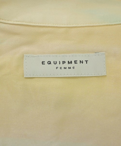 EQUIPMENT（エキプモン）カジュアルシャツ 黄 サイズ:XS レディース/2200631165194