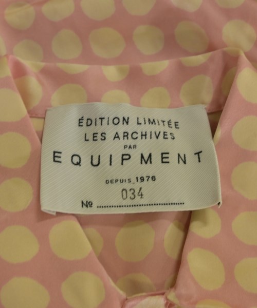 EQUIPMENT（エキプモン）カジュアルシャツ ピンク サイズ:XXS レディース/2200631165200