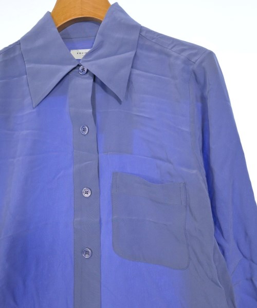 EQUIPMENT（エキプモン）カジュアルシャツ 青 サイズ:XXS レディース/2200631165224