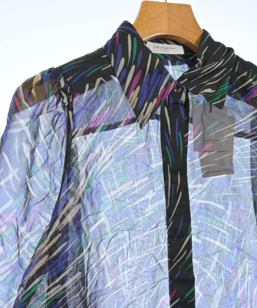 EQUIPMENT（エキプモン）カジュアルシャツ 紺 サイズ:XS レディース/2200631165255