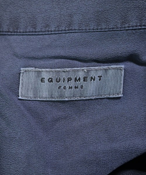 EQUIPMENT（エキプモン）カジュアルシャツ 紺 サイズ:XS レディース/2200631166917