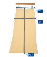 EQUIPMENT（エキプモン）ロング・マキシ丈スカート 黄 サイズ:S レディース/2200631167662