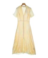 EQUIPMENT（エキプモン）ワンピース 黄 サイズ:2(M位) レディース/2200631168065