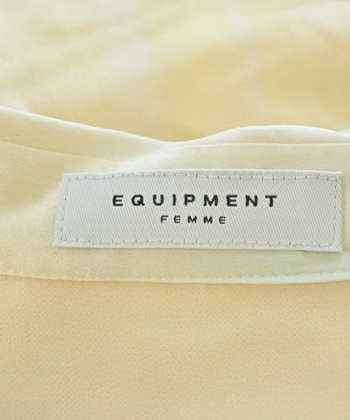 EQUIPMENT（エキプモン）ワンピース ベージュ サイズ:0(XS位) レディース/2200631170112