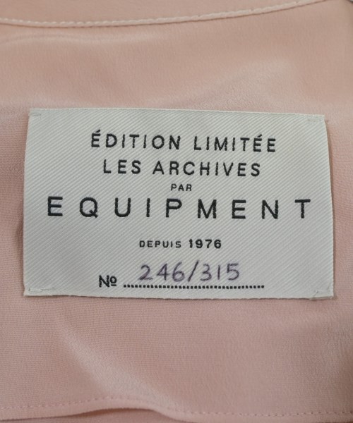 EQUIPMENT（エキプモン）カジュアルシャツ ピンク サイズ:XS レディース/2200631170433