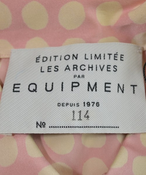 EQUIPMENT（エキプモン）カジュアルシャツ ピンク サイズ:XS レディース/2200631170440