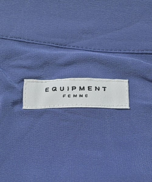 EQUIPMENT（エキプモン）カジュアルシャツ 青 サイズ:XS レディース/2200631170518