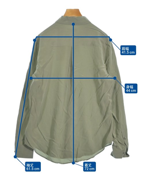 EQUIPMENT（エキプモン）カジュアルシャツ カーキ サイズ:S レディース/2200631170563