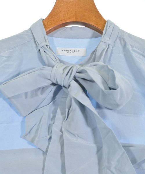 EQUIPMENT（エキプモン）カジュアルシャツ 青 サイズ:S レディース/2200631170624