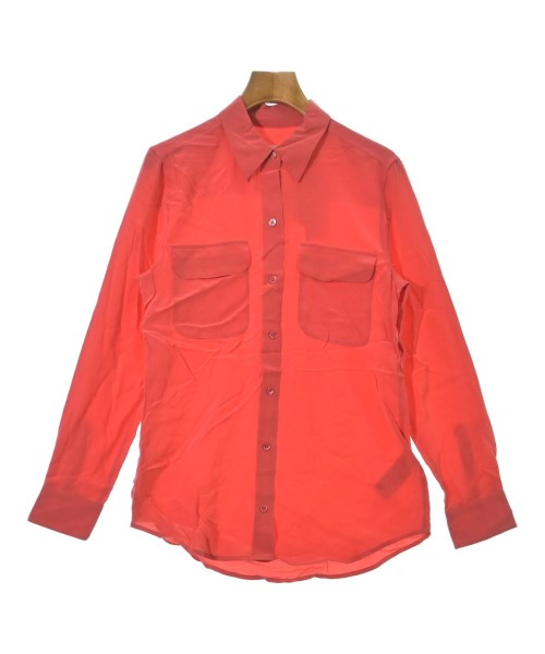 EQUIPMENT(エキプモン)カジュアルシャツ 赤 サイズ:XS/2200631170686