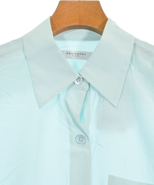 EQUIPMENT（エキプモン）カジュアルシャツ 青 サイズ:S レディース/2200631170693