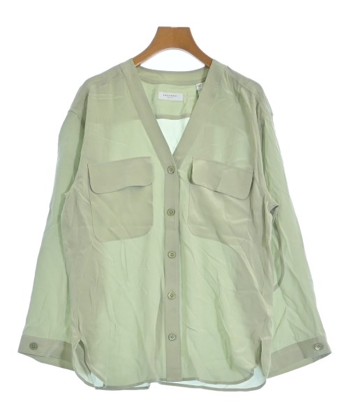EQUIPMENT(エキプモン)カジュアルシャツ 緑 サイズ:S/2200631171539