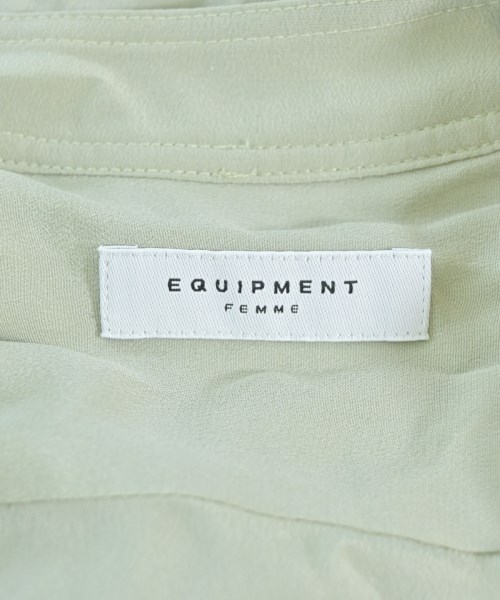 EQUIPMENT（エキプモン）カジュアルシャツ 緑 サイズ:S レディース/2200631171539