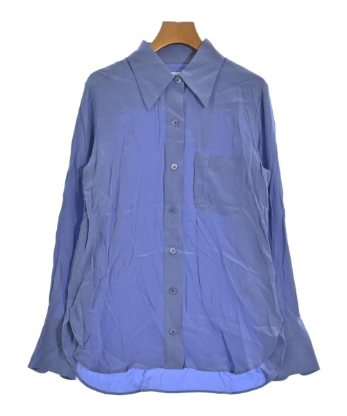 EQUIPMENT(エキプモン)カジュアルシャツ 青 サイズ:S/2200631171645
