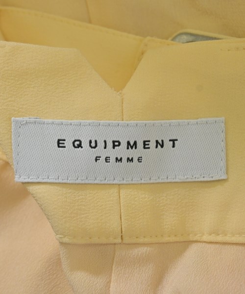 EQUIPMENT（エキプモン）その他 黄 サイズ:0(XS位) レディース/2200631173427