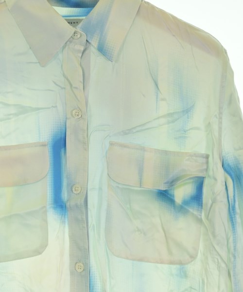 EQUIPMENT（エキプモン）カジュアルシャツ 青 サイズ:XS レディース/2200631173854