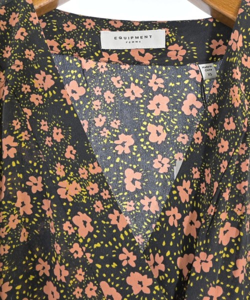 EQUIPMENT（エキプモン）ワンピース 黒 サイズ:XS レディース/2200631173953