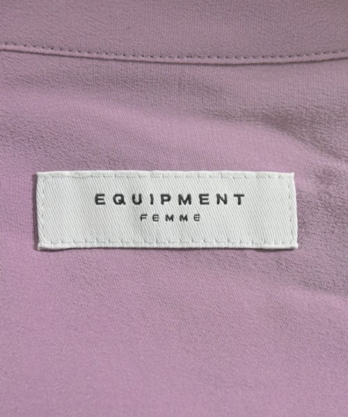 EQUIPMENT（エキプモン）カジュアルシャツ 紫 サイズ:XS レディース/2200631174073