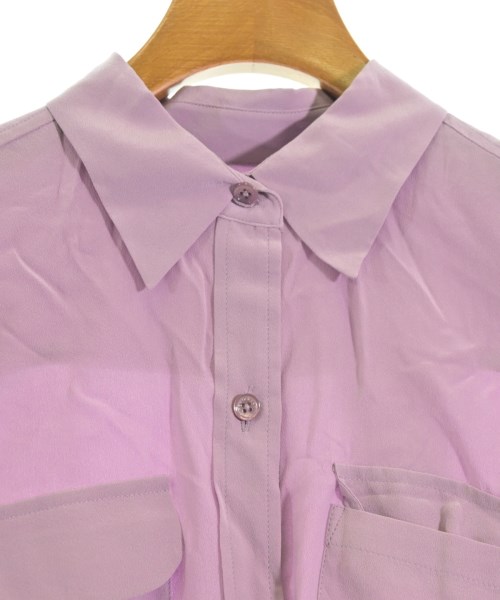 EQUIPMENT（エキプモン）カジュアルシャツ 紫 サイズ:XS レディース/2200631174073
