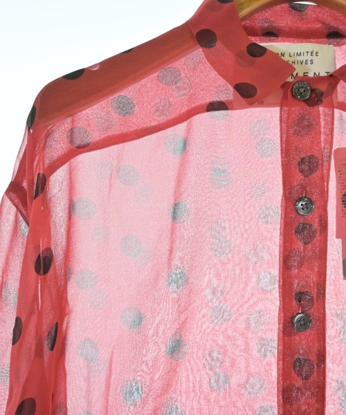 EQUIPMENT（エキプモン）カジュアルシャツ 赤 サイズ:XS レディース/2200631174981