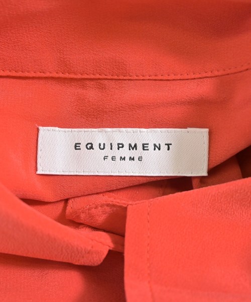 EQUIPMENT（エキプモン）カジュアルシャツ 赤 サイズ:XS レディース/2200631181033