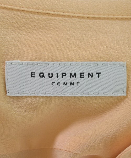 EQUIPMENT（エキプモン）カジュアルシャツ オレンジ サイズ:XS レディース/2200631183983