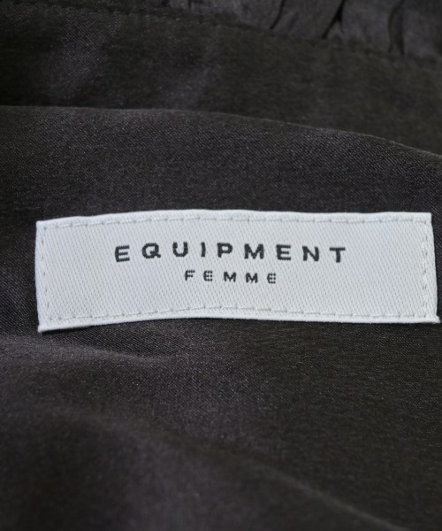 EQUIPMENT（エキプモン）カジュアルシャツ 茶 サイズ:S レディース/2200631183990