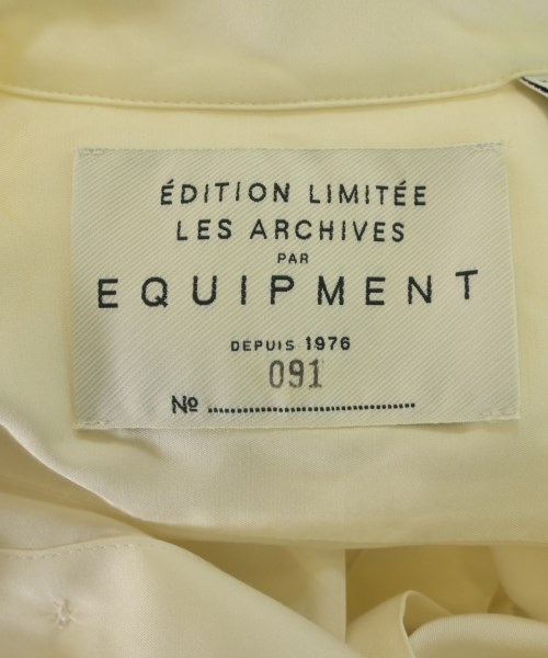 EQUIPMENT（エキプモン）カジュアルシャツ 白 サイズ:S レディース/2200631189640