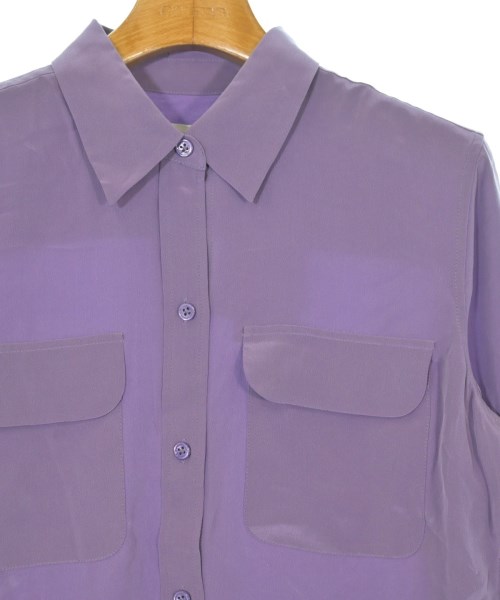 EQUIPMENT（エキプモン）カジュアルシャツ 紫 サイズ:XS レディース/2200631189664