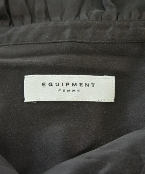 EQUIPMENT（エキプモン）カジュアルシャツ 茶 サイズ:XS レディース/2200631226093