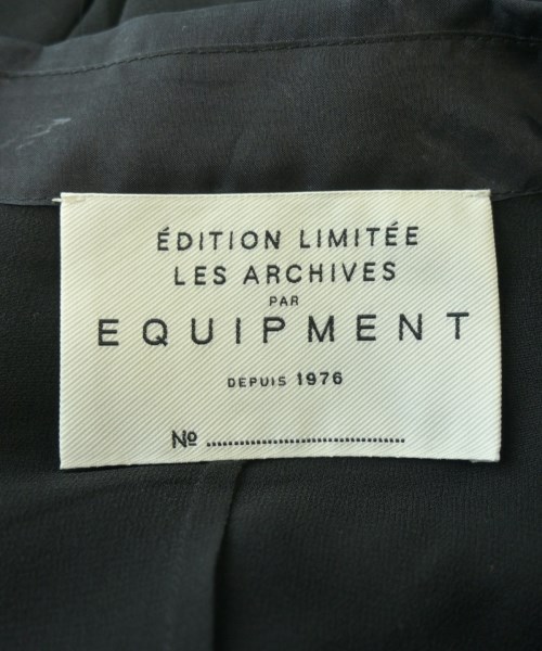 EQUIPMENT（エキプモン）カジュアルシャツ 黒 サイズ:XS レディース/2200631226109