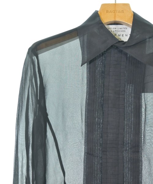 EQUIPMENT（エキプモン）カジュアルシャツ 黒 サイズ:XS レディース/2200631226109